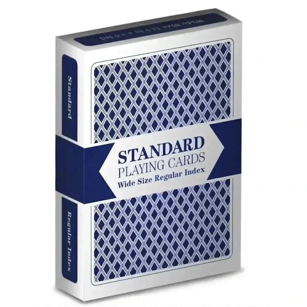 Single Blue Deck Standard Playing Cards (x4 sets)